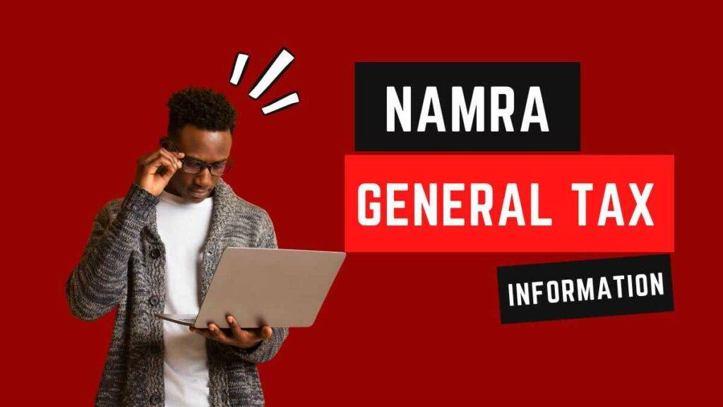 NAMRA General Tax Information Easy Guide 2024