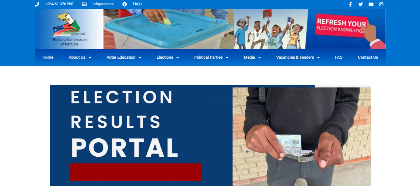 2024 Namibian Election Results Stay Updated 2024 Easy Guide